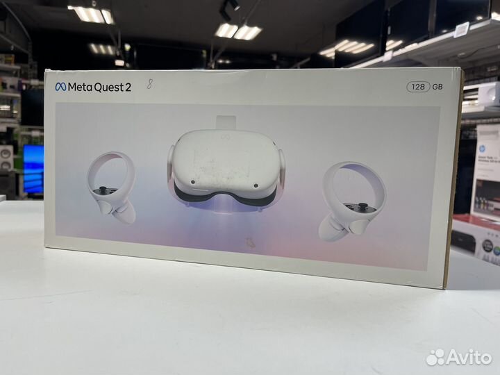 Шлем виртуальной реальности Oculus Quest 2 128гб W