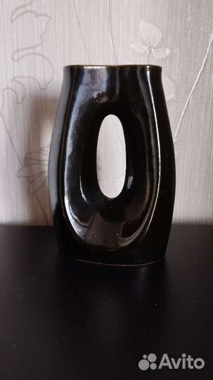 Вазы из цветного стекла СССР