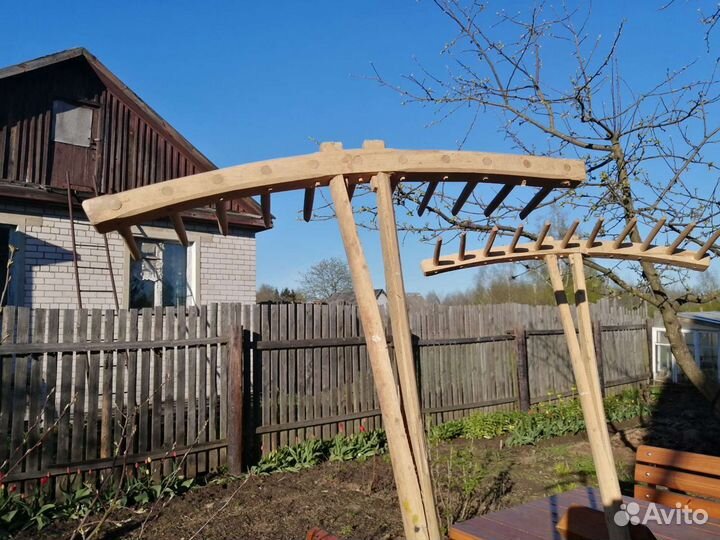 Грабли деревянные