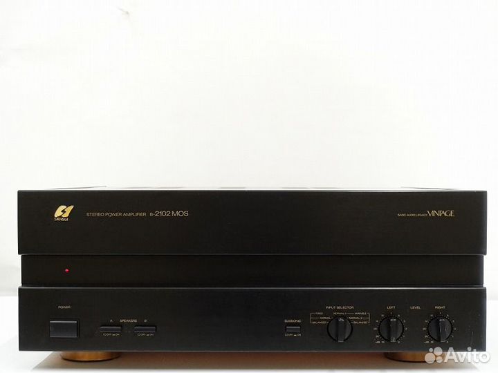 Sansui B-2102 MOS vintage - 35кг Эйфории для Ушей