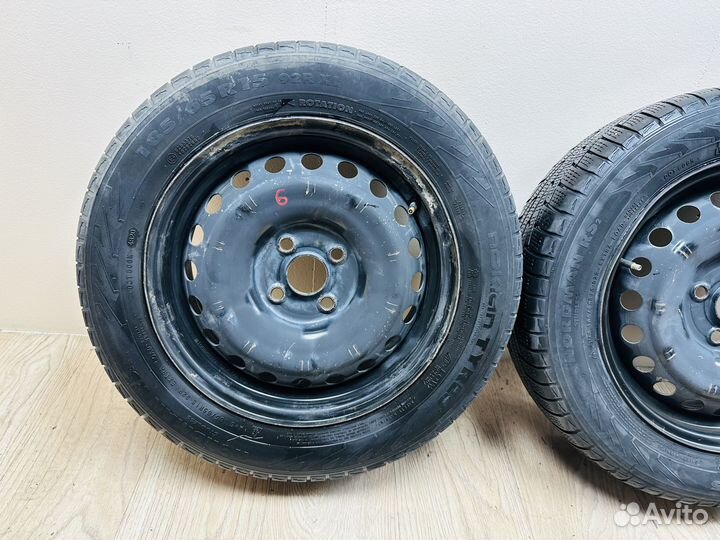 Комплект колес R15 Hyundai Solaris 2 Kia Rio 4