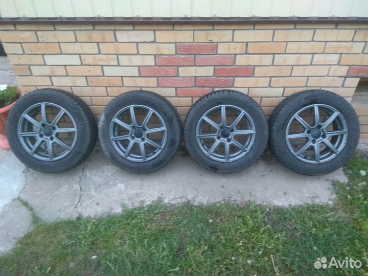 Литые диски на R14 с резиной