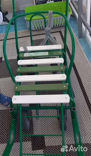 Детские санки с колесами