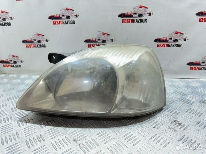 Фара галогеновая передняя левая Kia Rio седан S6D