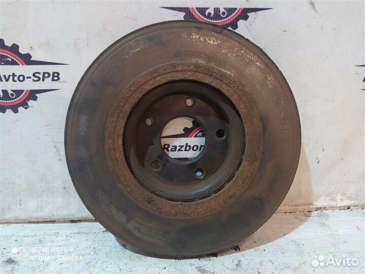 Диск тормозной передний вентилируемый Nissan Skyl