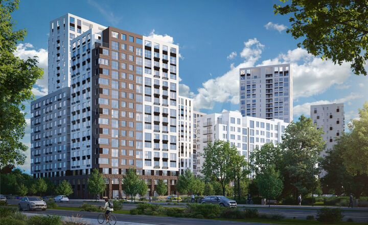 2-к. квартира, 63,5 м², 5/25 эт.