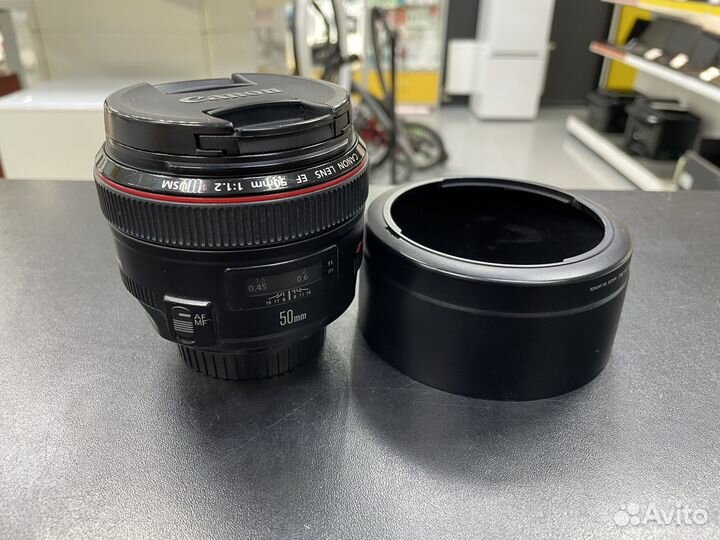 Объектив Canon EF 50mm f/1.2L USM / гарантия