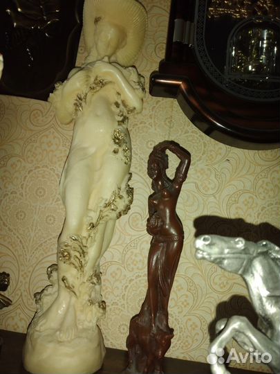 Статуэтка Девушка в шляпе, СССР, редкая