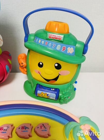 Фирменные игрушки Elc, Fisher-Price, vtech и тд