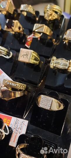 Печатка. Кольцо Золото 585