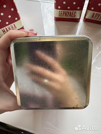 Набор жестяных банок ЭССР Norma Tallinn