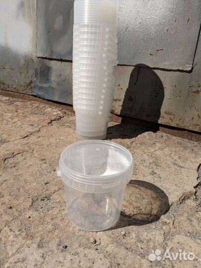 Ведра пластиковые