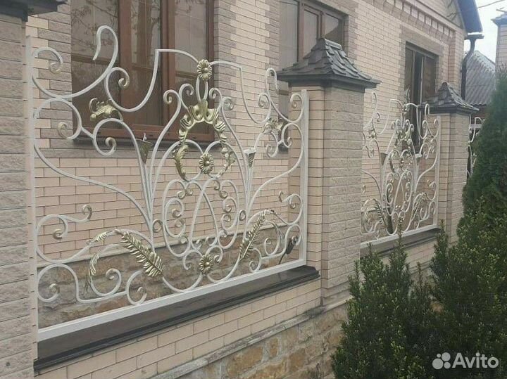 Кованый забор
