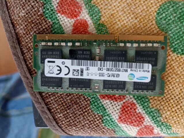 Оперативная память ddr3 4 gb samsung