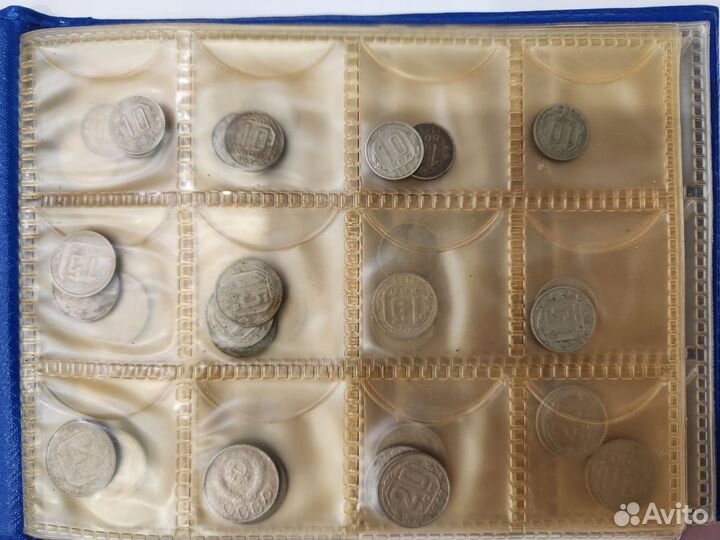 Монеты СССР копейки 10 15 20