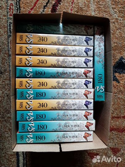 Видеокассеты VHS с фильмами