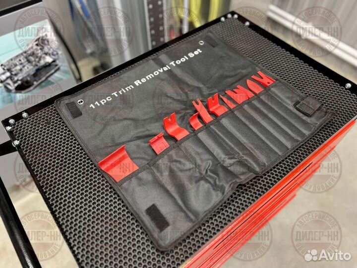 Набор для снятия обшивки автомобиля 11пр. Эврика