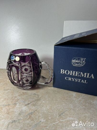 Кружка Богемский хрусталь Чехия