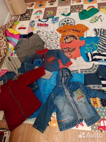 Одежда пакетом на мальчика 122