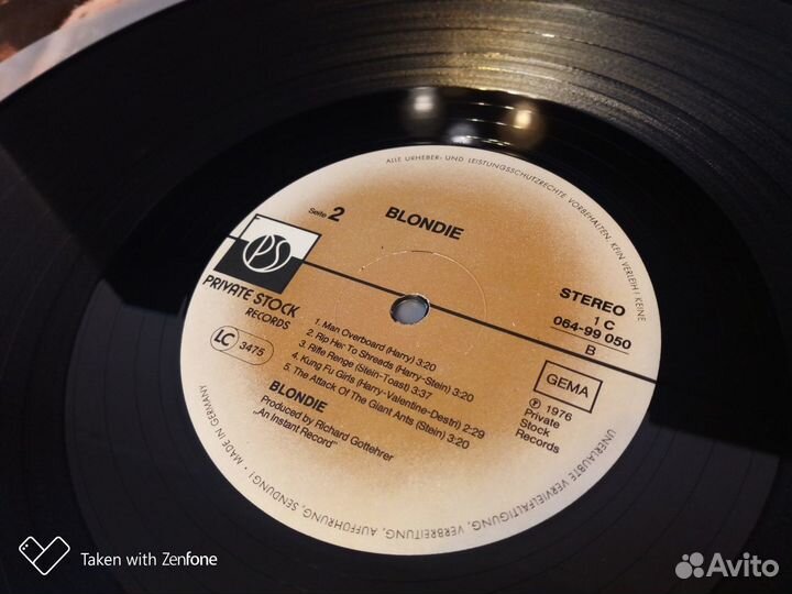 Blondie на виниле