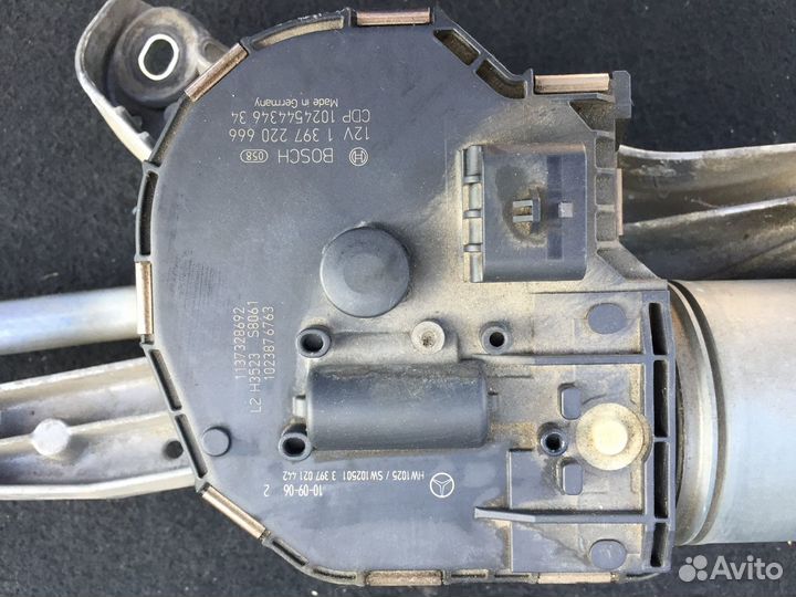 Трапеция стеклоочистителя mercedes W212