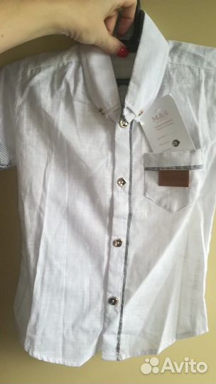 Рубашки для мальчиков. Новые