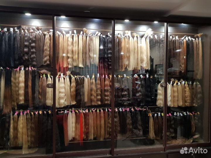 Волосы натуральные