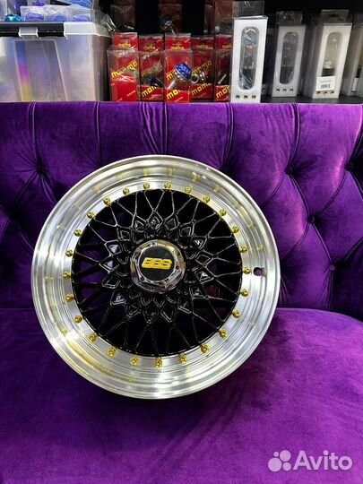 Диски BBS RS R15 7j ET22 4100 / 114.3 (черные)