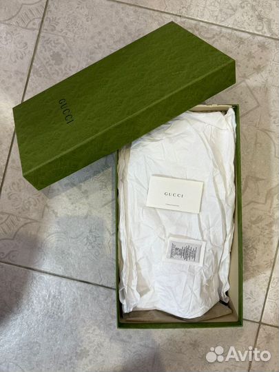 Кожаные туфли Gucci