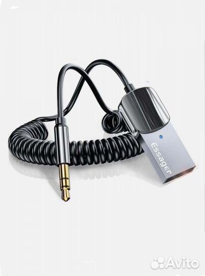 AUX Bluetooth-адаптер в магнитолу громкая связь