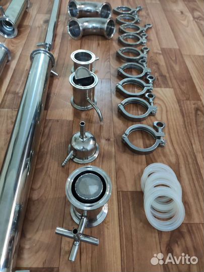 Спирт завод. Непрерывная бражная колонна