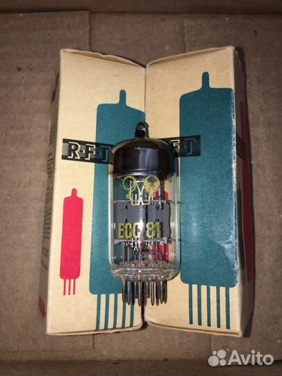 Радиолампа ECC81 (есс81)