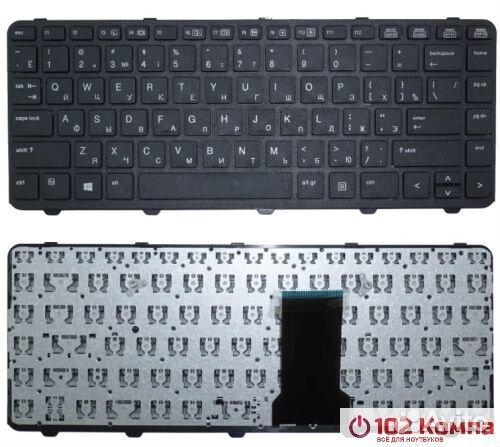 Клавиатура для ноутбука HP 430 G0, 430 G1 черная с