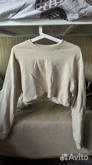 Кроп топ с длинным рукавом befree