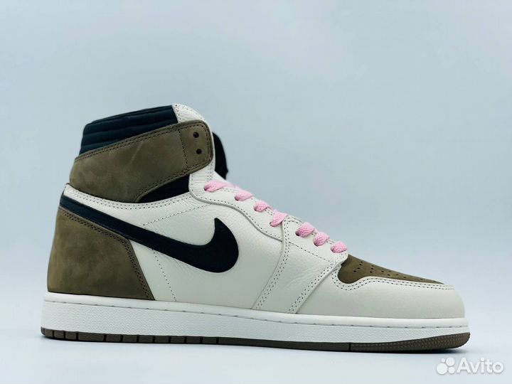 Кроссовки Air Jordan 1 High Og Коричневые