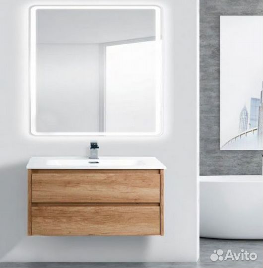 Тумба с раковиной BelBagno Kraft 100