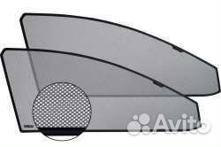 Передние съёмные шторки на Мазда сx-5