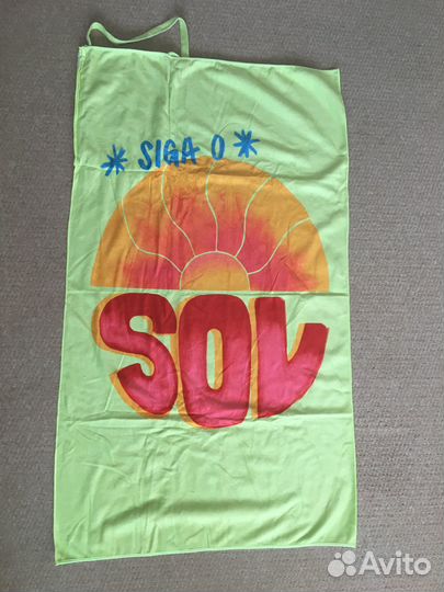 Пляжное полотенце-сумка из Бразилии