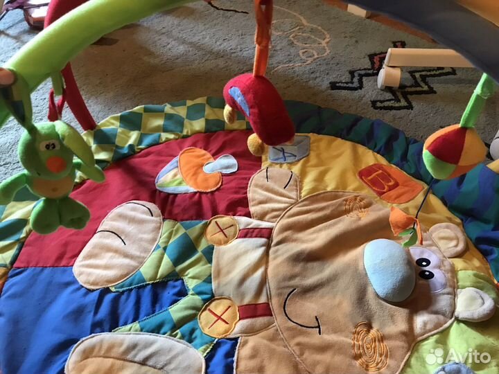 Развивающий детский коврик playgro