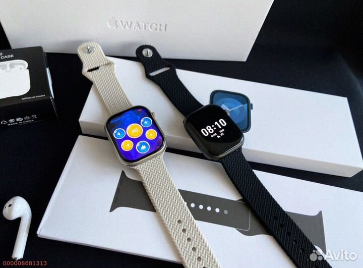 AirPods 2 + Apple watch 9 45mm (Комплект)