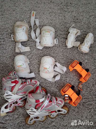 Детские ролики и защита