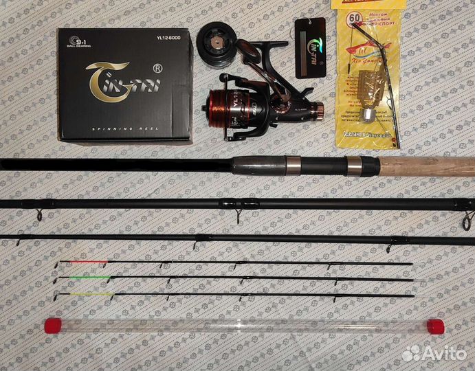 Фидер в сборе