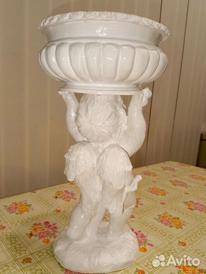 Статуэтка, кашпо для цветов ангел