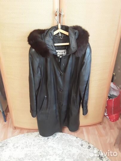 Куртка кожаная