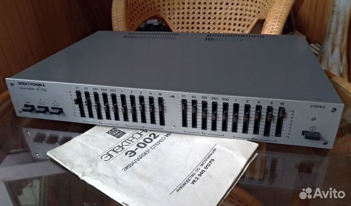 Графический эквалайзер Электроника 002