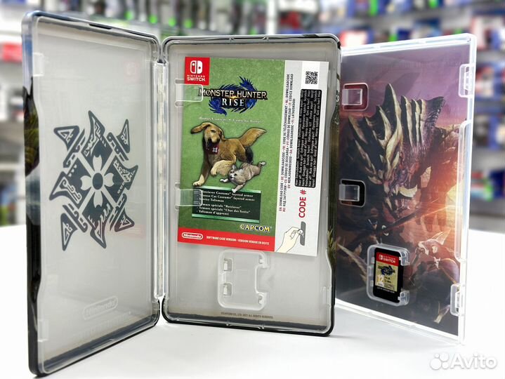 Monster Hunter Rise Steelbook (Switch) Б/У