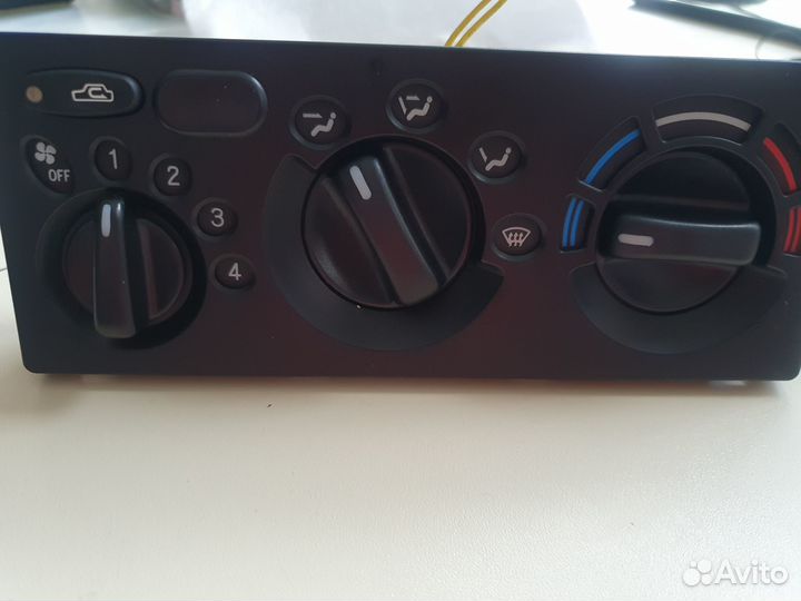 Блок управления печкой daewoo nexia