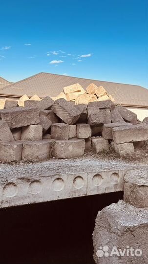 Остатки стройматериалов