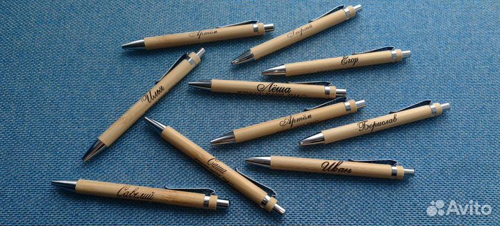 Ручка шариковая с лазерной гравировкой