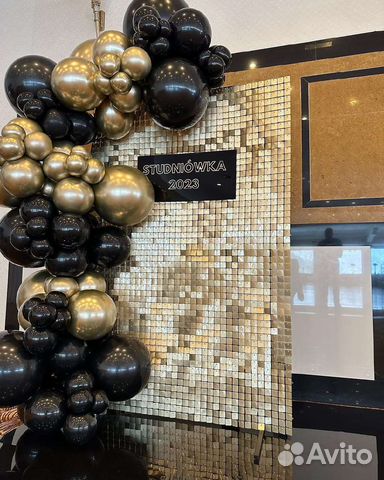 Фотозона из пайеток